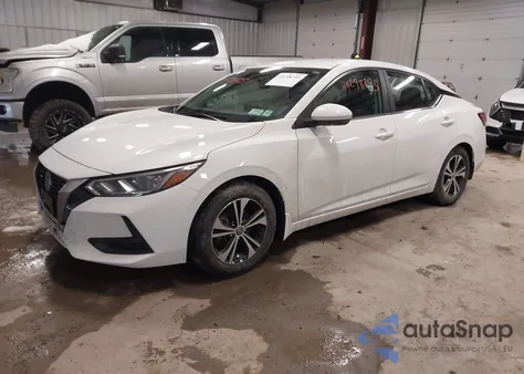 2020 Nissan Sentra Sv Xtronic Cvt z USA, uszkodzony, nr VIN 3N1AB8CV2LY235002